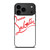 CHRISTIAN LOUBOUTIN WHITE iPhone 17 Pro Max Case Cover