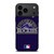 COLORADO ROCKIES MLB BASEBALL NIKE iPhone 17 Pro Max Case Cover