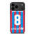 DANI ALVES 8 FC BARCELONA iPhone 17 Pro Max Case Cover