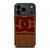 DC SHOES SKATEBOARD WOODEN LOGO iPhone 17 Pro Max Case Cover