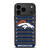 DENVER BRONCOS FOOTBALL FIELD iPhone 17 Pro Max Case Cover