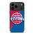 DETROIT PISTONS NBA BASKETBALL LOGO iPhone 17 Pro Max Case Cover