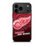 DETROIT RED WINGS HALFTONE EFFECT iPhone 17 Pro Max Case Cover