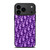 DIOR LOGO PURPLE iPhone 17 Pro Max Case Cover