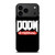 DOOM ETERNAL GAMES LOGO BLACK iPhone 17 Pro Max Case Cover