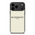 GIVENCHY PARIS CREAM iPhone 17 Pro Max Case Cover