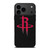 HOUSTON ROCKETS SUEDE LOGO iPhone 17 Pro Max Case Cover