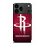 HOUSTON ROCKETS WOODEN LOGO 2 iPhone 17 Pro Max Case Cover