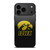 IOWA HAWKEYES CARBON iPhone 17 Pro Max Case Cover