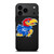 KANSAS JAYHAWKS LOGO CARBON iPhone 17 Pro Max Case Cover