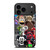 KAWS ALL CHARACTER ICON iPhone 17 Pro Max Case Cover