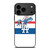 LA DODGERS WHITE STIPS iPhone 17 Pro Max Case Cover