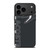 LACOSTE CROCODILE ALL BLACK iPhone 17 Pro Max Case Cover