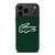 LACOSTE CROCODILE GREEN iPhone 17 Pro Max Case Cover