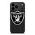 LAS VEGAS RAIDERS FOOTBALL TEXT iPhone 17 Pro Max Case Cover