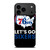 LETS GO PHILADELPHIA 76ERS NBA BASKETBALL 2 iPhone 17 Pro Max Case Cover