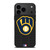 MILWAUKEE BREWERS BASEBALL BLACK iPhone 17 Pro Max Case Cover