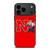 NEBRASKA HUSKERS ICON UNIVERSITY FOOTBALL LOGO iPhone 17 Pro Max Case Cover