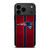 NEW ENGLAND PATRIOTS NFL METAL STRIPE iPhone 17 Pro Max Case Cover
