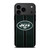 NEW YORK JETS NFL METAL STRIPE iPhone 17 Pro Max Case Cover