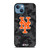 NEW YORK METS BASEBALL BLACK CAMO iPhone 13 Case Cover