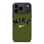 NIKE SWOOSH VINTAGE ARMY iPhone 17 Pro Max Case Cover