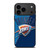 OKLAHOMA CITY THUNDER NBA BASKETBALL LOGO iPhone 17 Pro Max Case Cover