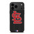 SAINT LOUIS CARDINALS BASEBALL BLACK iPhone 17 Pro Max Case Cover