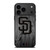 SAN DIEGO PADRES BASEBALL MLB WOOD LOGO iPhone 17 Pro Max Case Cover