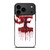 SAN FRANCISCO 49ERS FOOTBALL BLOODY LOGO iPhone 17 Pro Max Case Cover