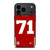SAN FRANCISCO 49ERS TRENT WILLIAMS 71 NFL NIKE iPhone 17 Pro Max Case Cover