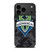 SEATTLE SOUNDERS FC MLS BLACK CAMO iPhone 17 Pro Max Case Cover