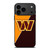 WASHINGTON COMMANDERS NFL FOOTBALL LOGO iPhone 17 Pro Max Case Cover