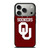 AIR JORDAN OKLAHOMA SOONERS UNIVERSITY FOOTBALL TEAM LOGO iPhone 17 Pro Case Cover
