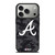ATLANTA BRAVES BASEBALL BLACK CAMO iPhone 17 Pro Case Cover