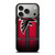 ATLANTA FALCONS METAL LOGO NFL iPhone 17 Pro Case Cover