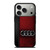 AUDI CAR RED LEATHER iPhone 17 Pro Case Cover