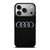 AUDI CARBON FIBER iPhone 17 Pro Case Cover