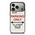 AUDI PARKING ONLY 2 iPhone 17 Pro Case Cover