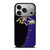 BALTIMORE RAVENS LOGO FOOTBALL NFL ICON iPhone 17 Pro Case Cover