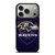 BALTIMORE RAVENS NFL LOGO iPhone 17 Pro Case Cover