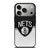 BROOKLYN NETS NBA BASKETBALL LOGO 2 iPhone 17 Pro Case Cover