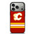 CALGARY FLAMES LOGO NHL HOCKEY TEAM ICON iPhone 17 Pro Case Cover