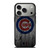 CHICAGO CUBS BASEBALL MLB WOOD LOGO iPhone 17 Pro Case Cover