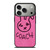 COACH NEW YORK RABBIT LEATHER PINK iPhone 17 Pro Case Cover