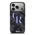 COLORADO ROCKIES BASEBALL BLACK CAMO iPhone 17 Pro Case Cover