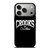 CROOKS AND CASTLES LOGO BLACK iPhone 17 Pro Case Cover
