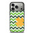 CUTE GREEN CHEVRON iPhone 17 Pro Case Cover