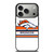 DENVER BRONCOS STRIPE LOGO iPhone 17 Pro Case Cover