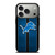 DETROIT LIONS NFL METAL STRIPE iPhone 17 Pro Case Cover